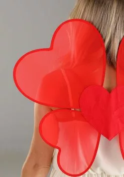 Armada Heart-Shaped Wings Costume Accessory Kit -Cheap Holiday Costumes Store heart shaped wings accessory kit alt 2