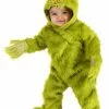 Guangzhou Fashion Travelling Goods Co. Ltd Classic Grinch Jumpsuit Infant Costume