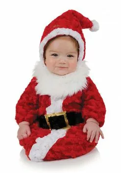 Underwraps Infant Santa Claus Bunting Costume