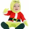 BigWan Apparel Co. Infant The Grinch Santa Costume For Infants