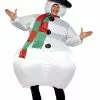 Smiffys Inflatable Snowman Costume For Adults