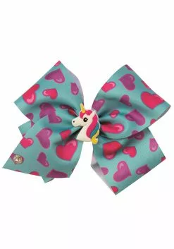 Rubies Costume Co. Inc JoJo Siwa Blue Bow With Charm