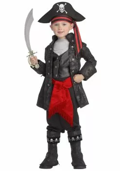 Rubies Costume Co. Inc Kid's Captain Black Pirate Costume