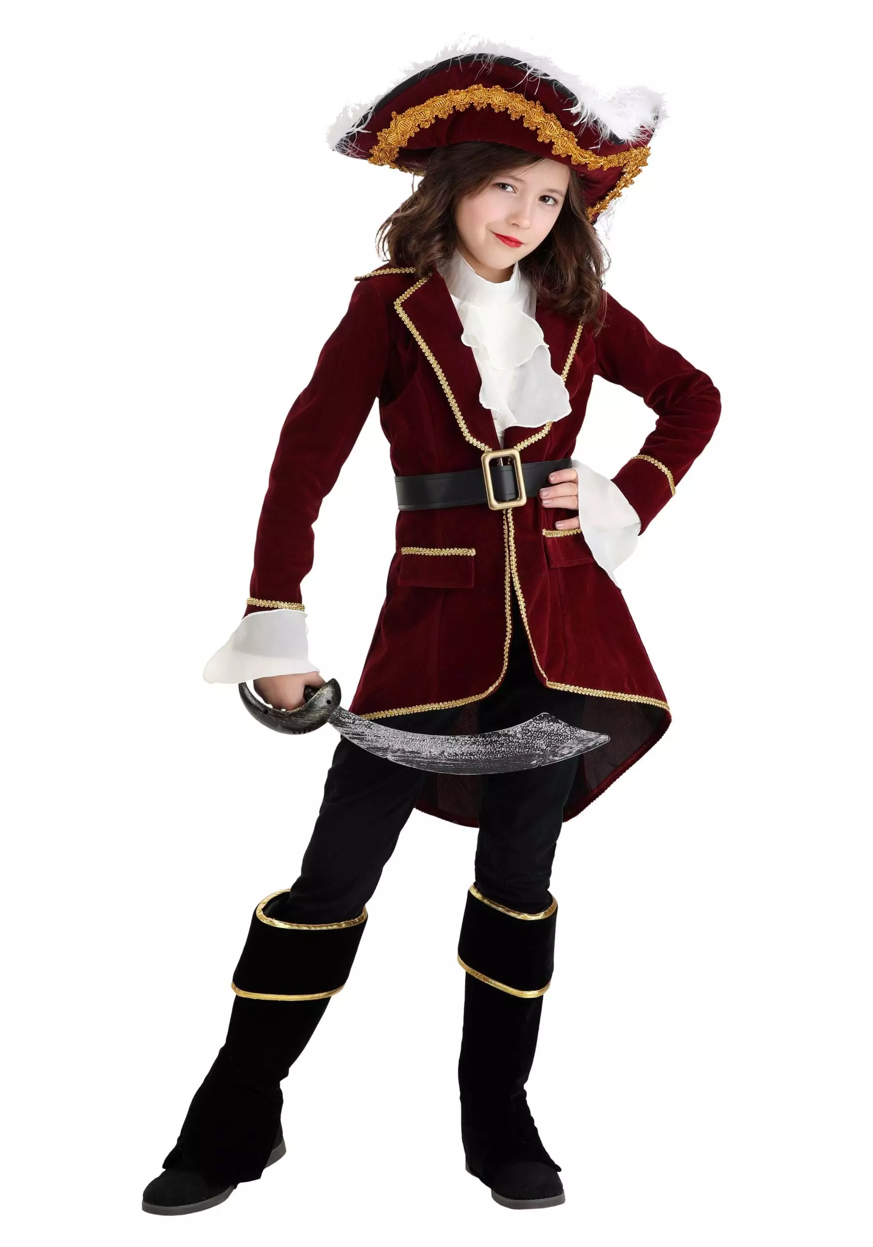 Fun Costumes Kid's Captain Hook Costume 1 Fun Costumes Kid's Captain Hook Costume
