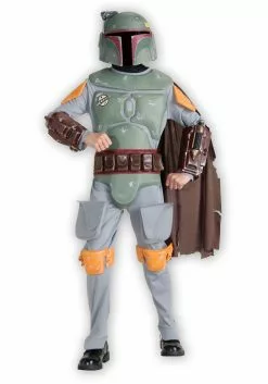 Rubies Costume Co. Inc Kids Deluxe Boba Fett Costume
