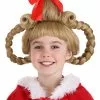 Partytime Wig Deluxe Christmas Girl Wig For Kids