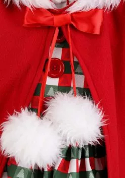 Suzhou Zhongsheng Imp & Exp Co., Ltd Deluxe Storybook Christmas Girl Costume For Toddlers 11 Suzhou Zhongsheng Imp & Exp Co., Ltd Deluxe Storybook Christmas Girl Costume For Toddlers -Cheap Holiday Costumes Store kids deluxe storybook christmas girl costume alt 4