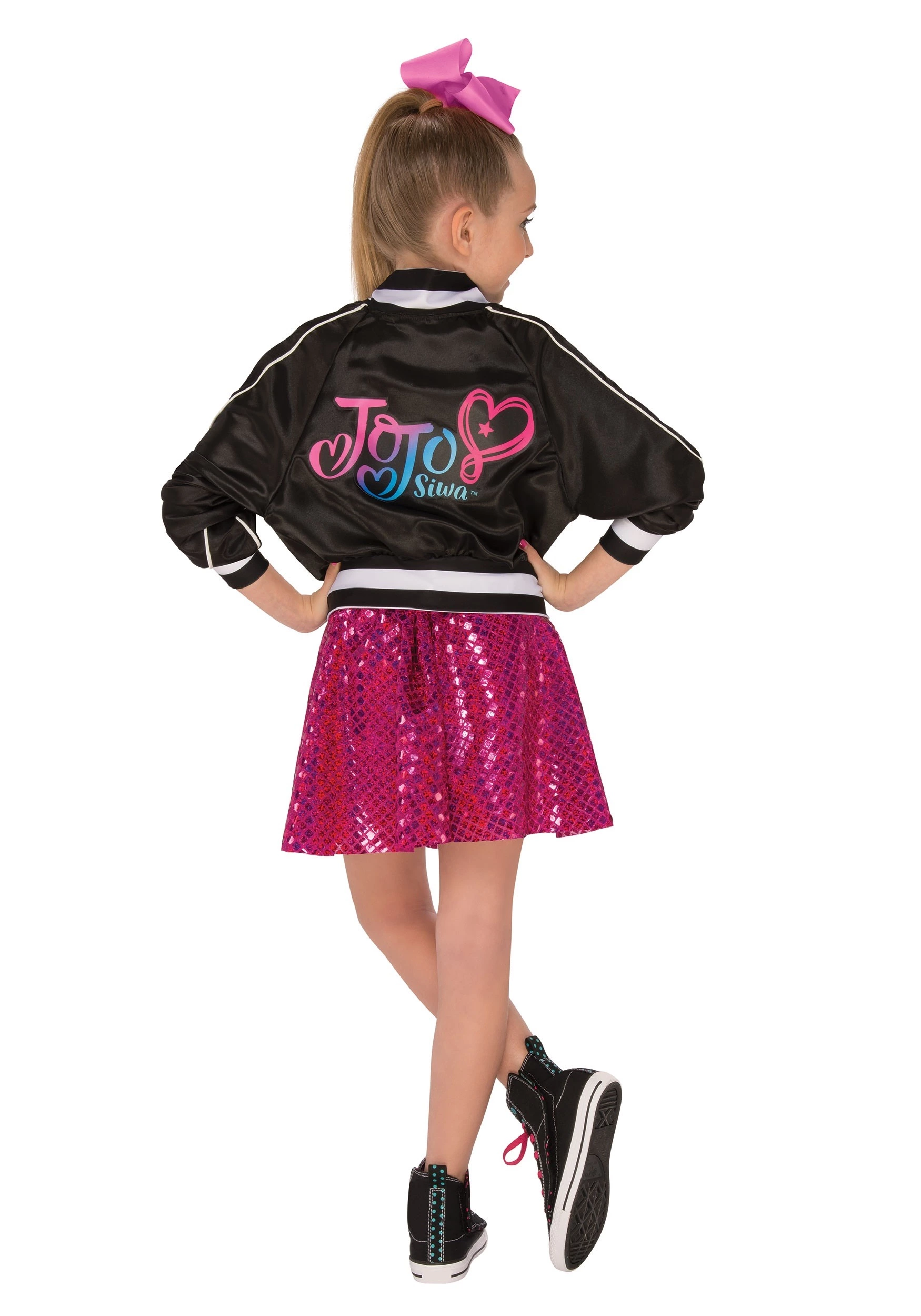 Rubies Costume Co. Inc Kids Jojo Siwa Jacket Costume 2 Rubies Costume Co. Inc Kids Jojo Siwa Jacket Costume - Image 2