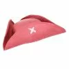 Elope Kids Pink Tricorn Pirate Costume Hat