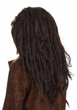 Partytime Wig Realistic Pirate Wig For Kids -Cheap Holiday Costumes Store kids realistic pirate wig alt 4