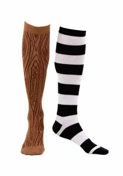 Elope Knee-High Mismatched Pirate Socks For Men