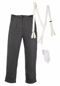 Fun Costumes Men's Mafia Underboss Costume -Cheap Holiday Costumes Store mafia mens underboss costume alt 6