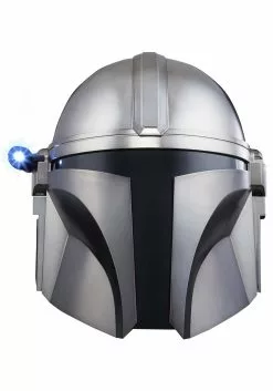 Hasbro Collectible Mandalorian Black Series Helmet -Cheap Holiday Costumes Store mandalorian black series electronic helmet alt 5