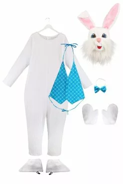 Partytime Costume & Lingerie (Yiwu) Factory Mascot Happy Easter Bunny Costume 17 Partytime Costume & Lingerie (Yiwu) Factory Mascot Happy Easter Bunny Costume -Cheap Holiday Costumes Store mascot easter bunny costume alt 8
