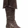 Ellie Brown Buckle Men's Pirate Boots