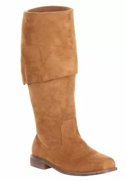 Elope Brown Captain Pirate Boots For Men