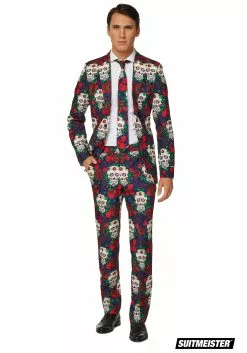 Opposuits Day Of The Dead Suitmeister Men's Suit Costume