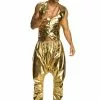 Rubies Costume Co. Inc Gold MC Hammer Pants For Men