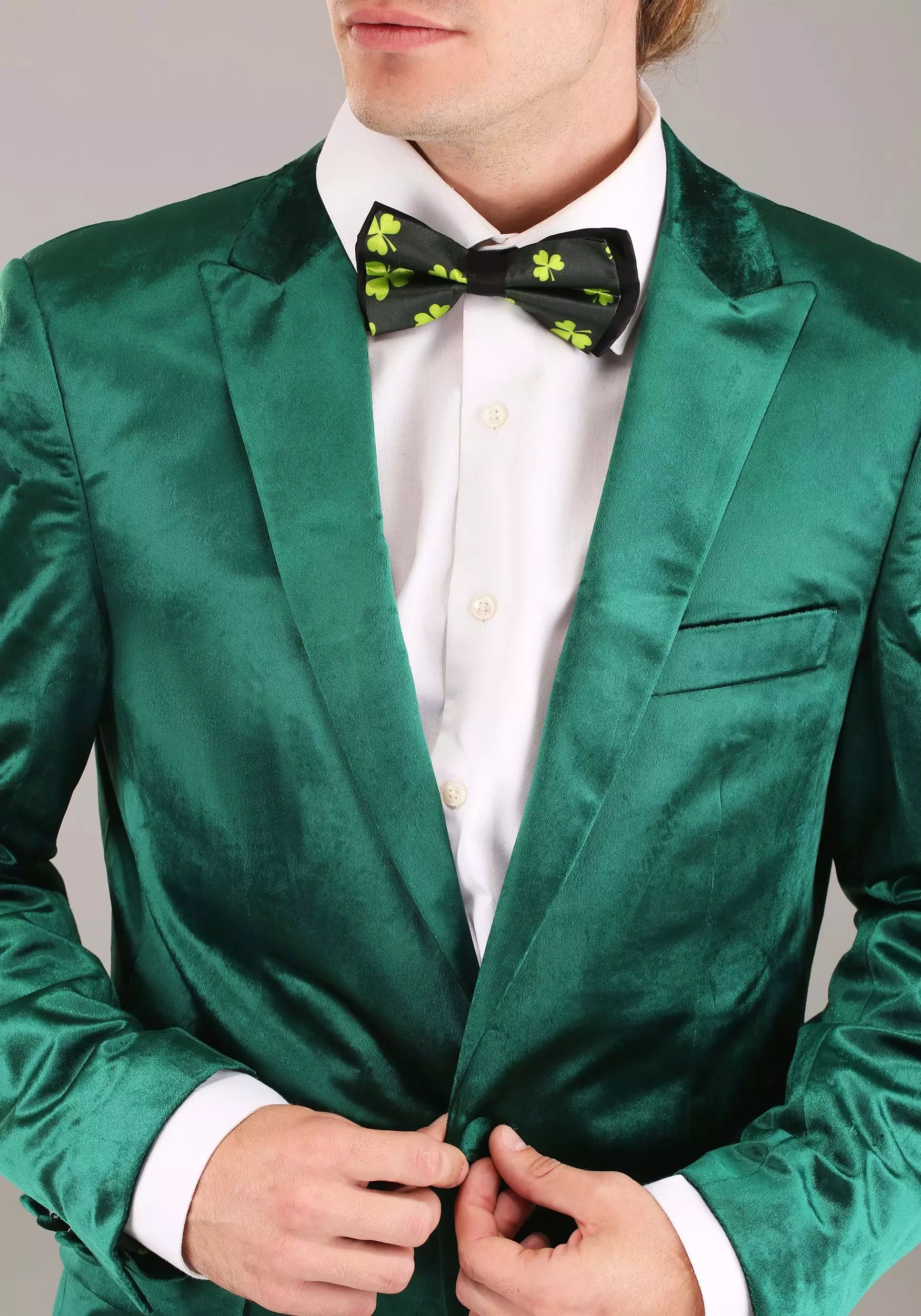 Haizhilan Garment CO., LTD Green Leprechaun Suit Costume For Men 4 Haizhilan Garment CO., LTD Green Leprechaun Suit Costume For Men - Image 4