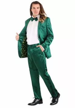 Haizhilan Garment CO., LTD Green Leprechaun Suit Costume For Men 19 Haizhilan Garment CO., LTD Green Leprechaun Suit Costume For Men -Cheap Holiday Costumes Store mens green leprechaun suit costume alt 9