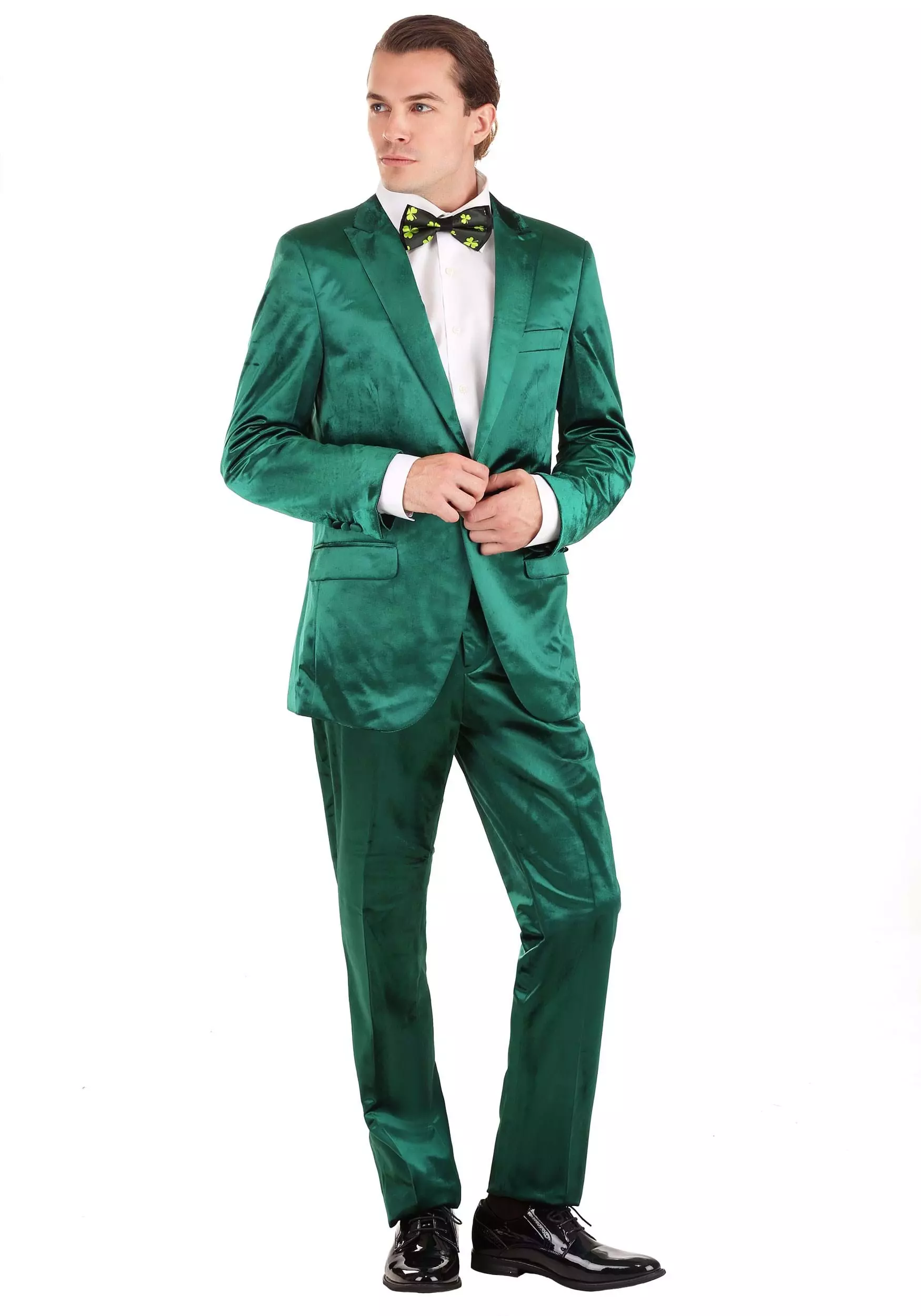 Haizhilan Garment CO., LTD Green Leprechaun Suit Costume For Men 1 Haizhilan Garment CO., LTD Green Leprechaun Suit Costume For Men
