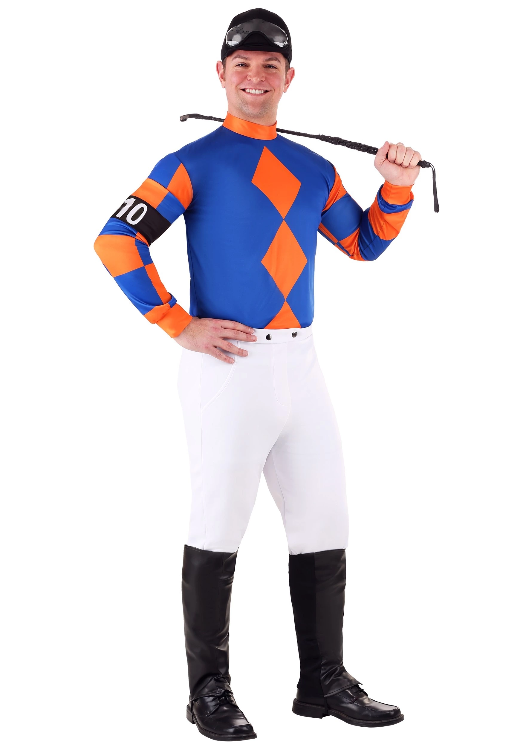 Fun Costumes Men's Kentucky Derby Jockey Costume 1 Fun Costumes Men's Kentucky Derby Jockey Costume