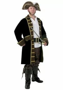 Fun Costumes Men's Plus Size Realistic Pirate Costume