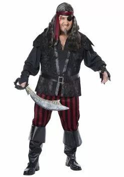 California Costume Collection Ruthless Rogue Pirate Plus Size Costume For Men
