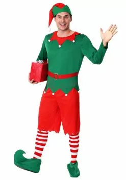 Fun Costumes Men's Plus Size Santa's Helper Costume
