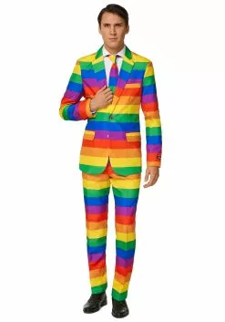 Opposuits Men's Rainbow Suitmeister Suit