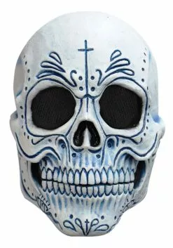 Ghoulish Productions Mexican Catrin Skull Costume Mask