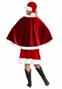 Fun Costumes Mrs. Claus Cloak -Cheap Holiday Costumes Store mrs claus cloak3