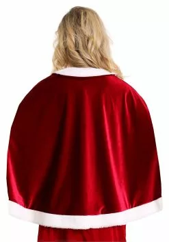 Fun Costumes Mrs. Claus Cloak -Cheap Holiday Costumes Store mrs claus cloak4