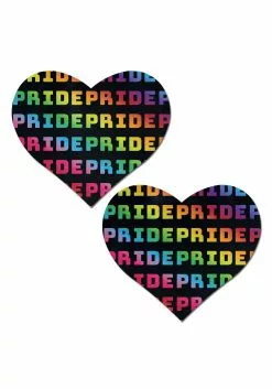 Rainbow Pride Heart Pasties From Pastease