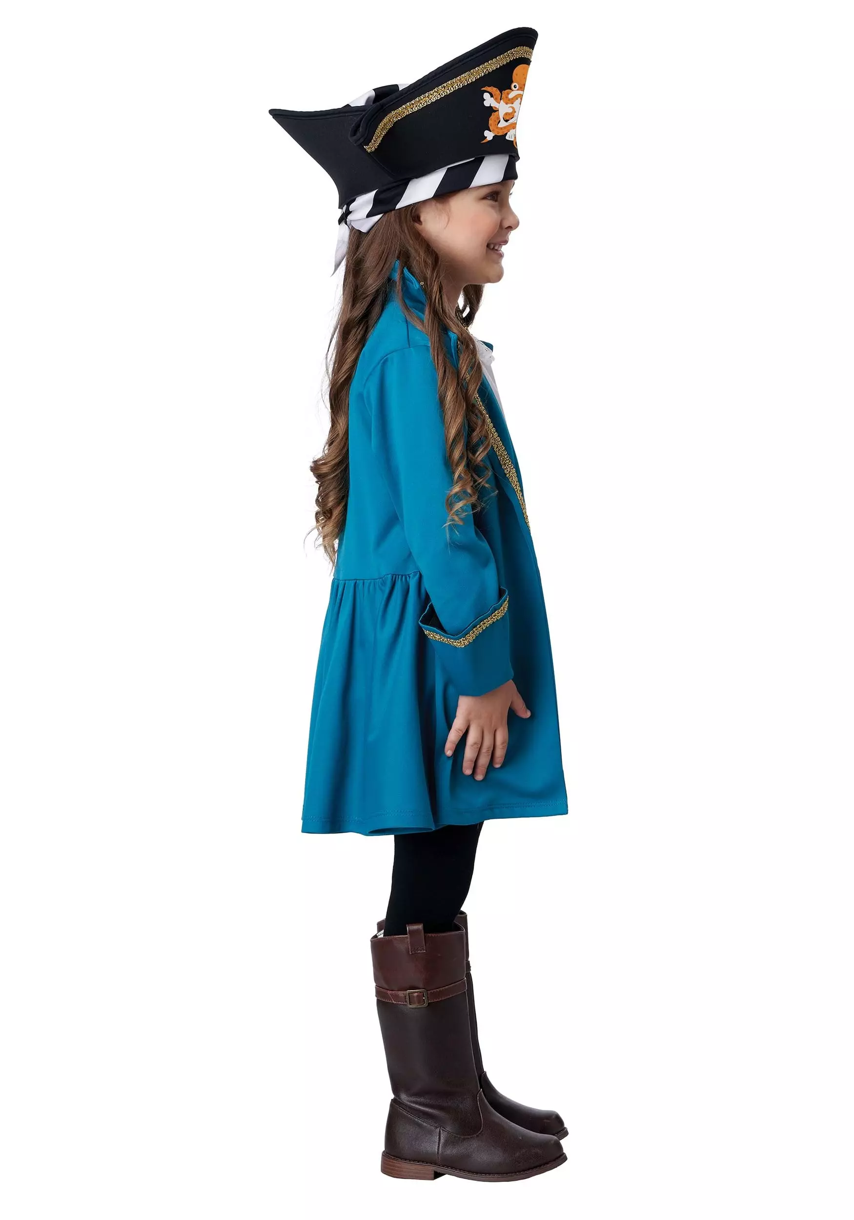 California Costume Collection Girl's Petite Pirate Toddler Costume 3 California Costume Collection Girl's Petite Pirate Toddler Costume - Image 3