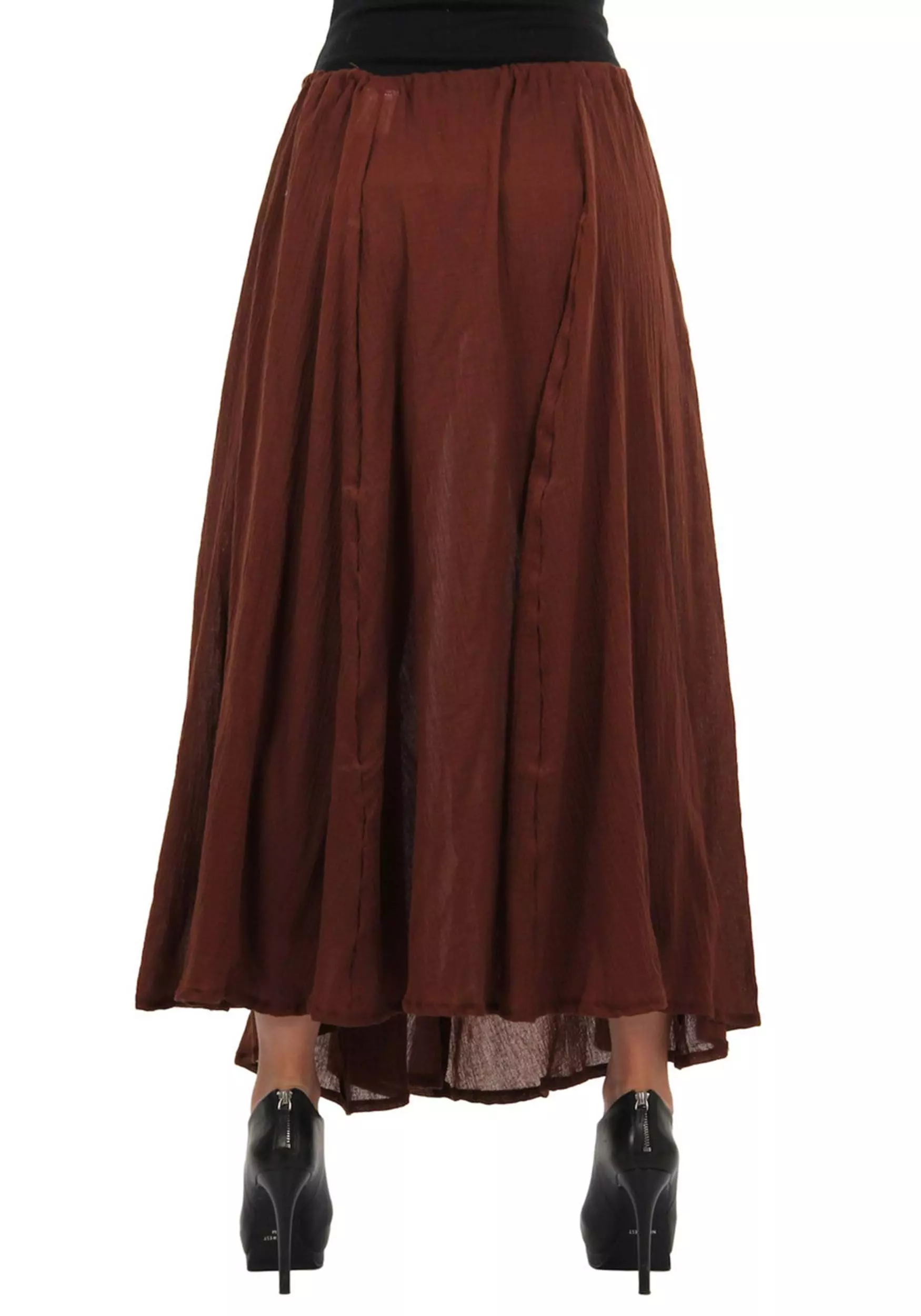 Elope Brown Pirate Parachute Skirt 2 Elope Brown Pirate Parachute Skirt - Image 2