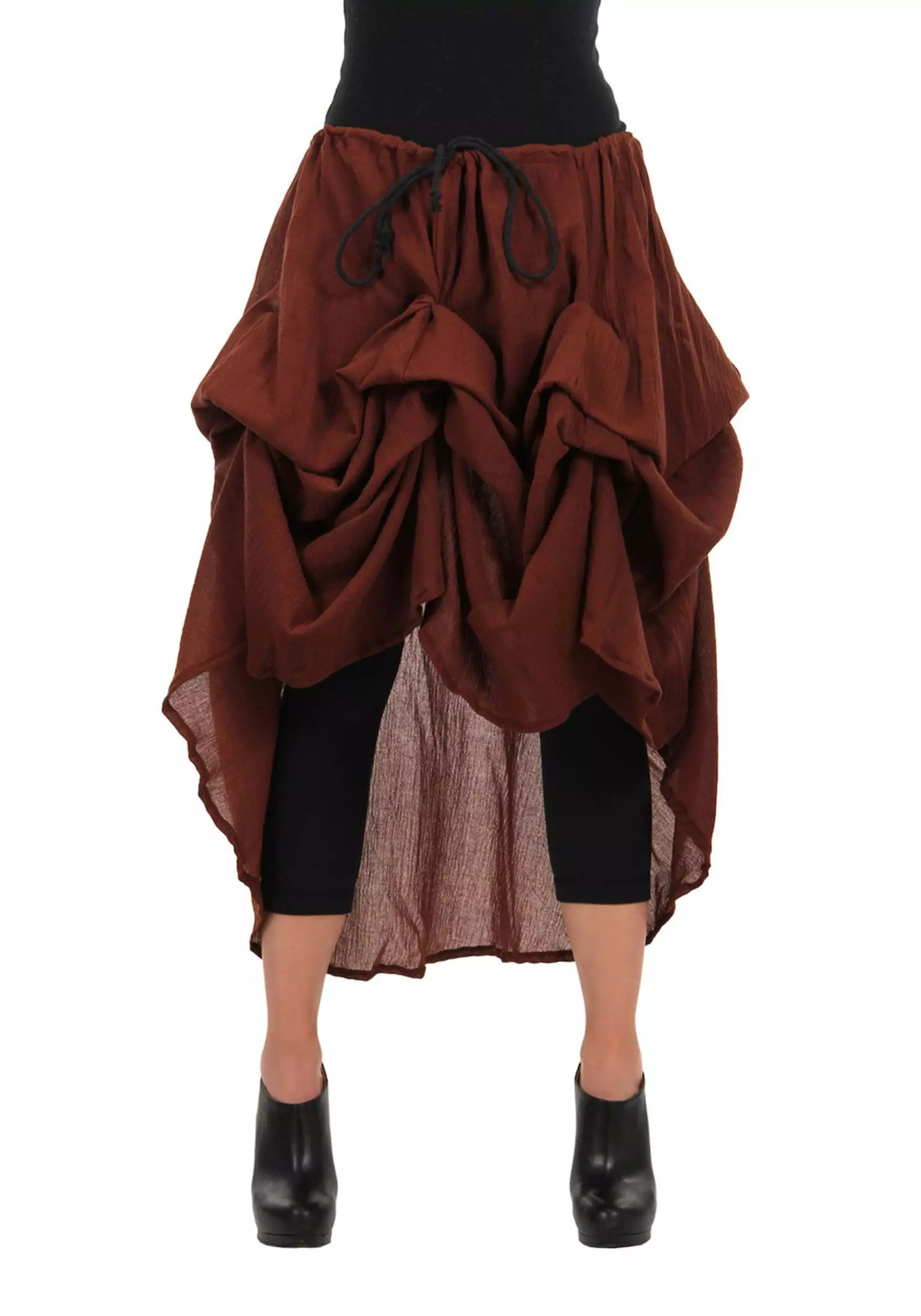 Elope Brown Pirate Parachute Skirt 3 Elope Brown Pirate Parachute Skirt - Image 3