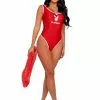 Roma Women's Playboy Beach Patrol Costume