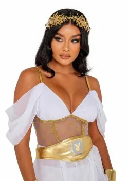 Roma Playboy Goddess Costume For Women -Cheap Holiday Costumes Store playboy womens goddess costume alt 2