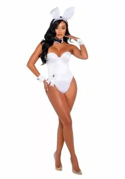 Roma Playboy White Bunny Costume For Women
