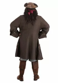 Fun Costumes Jack Sparrow Pirate Costume For Plus Size Men From Disney's Pirates Of The Caribbean 10 Fun Costumes Jack Sparrow Pirate Costume For Plus Size Men From Disney's Pirates Of The Caribbean -Cheap Holiday Costumes Store plus adult deluxe jack sparrow pirate costume alt 4