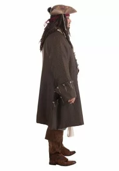 Fun Costumes Jack Sparrow Pirate Costume For Plus Size Men From Disney's Pirates Of The Caribbean 12 Fun Costumes Jack Sparrow Pirate Costume For Plus Size Men From Disney's Pirates Of The Caribbean -Cheap Holiday Costumes Store plus adult deluxe jack sparrow pirate costume alt 7