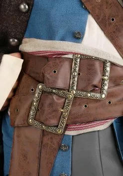 Fun Costumes Captain Jack Sparrow Costume For Plus Size Men From Disney's Pirates Of The Caribbean -Cheap Holiday Costumes Store plus size adult authentic captain jack sparrow cos alt 4