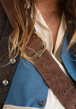 Fun Costumes Captain Jack Sparrow Costume For Plus Size Men From Disney's Pirates Of The Caribbean -Cheap Holiday Costumes Store plus size adult authentic captain jack sparrow cos alt 5