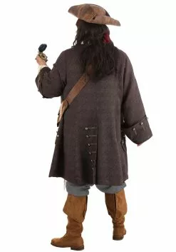 Fun Costumes Captain Jack Sparrow Costume For Plus Size Men From Disney's Pirates Of The Caribbean -Cheap Holiday Costumes Store plus size adult authentic captain jack sparrow cos alt 9