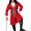 Fun Costumes Plus Size Captain Blackheart Costume
