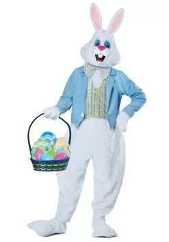 California Costume Collection Plus Size Deluxe Easter Bunny Costume For Adults