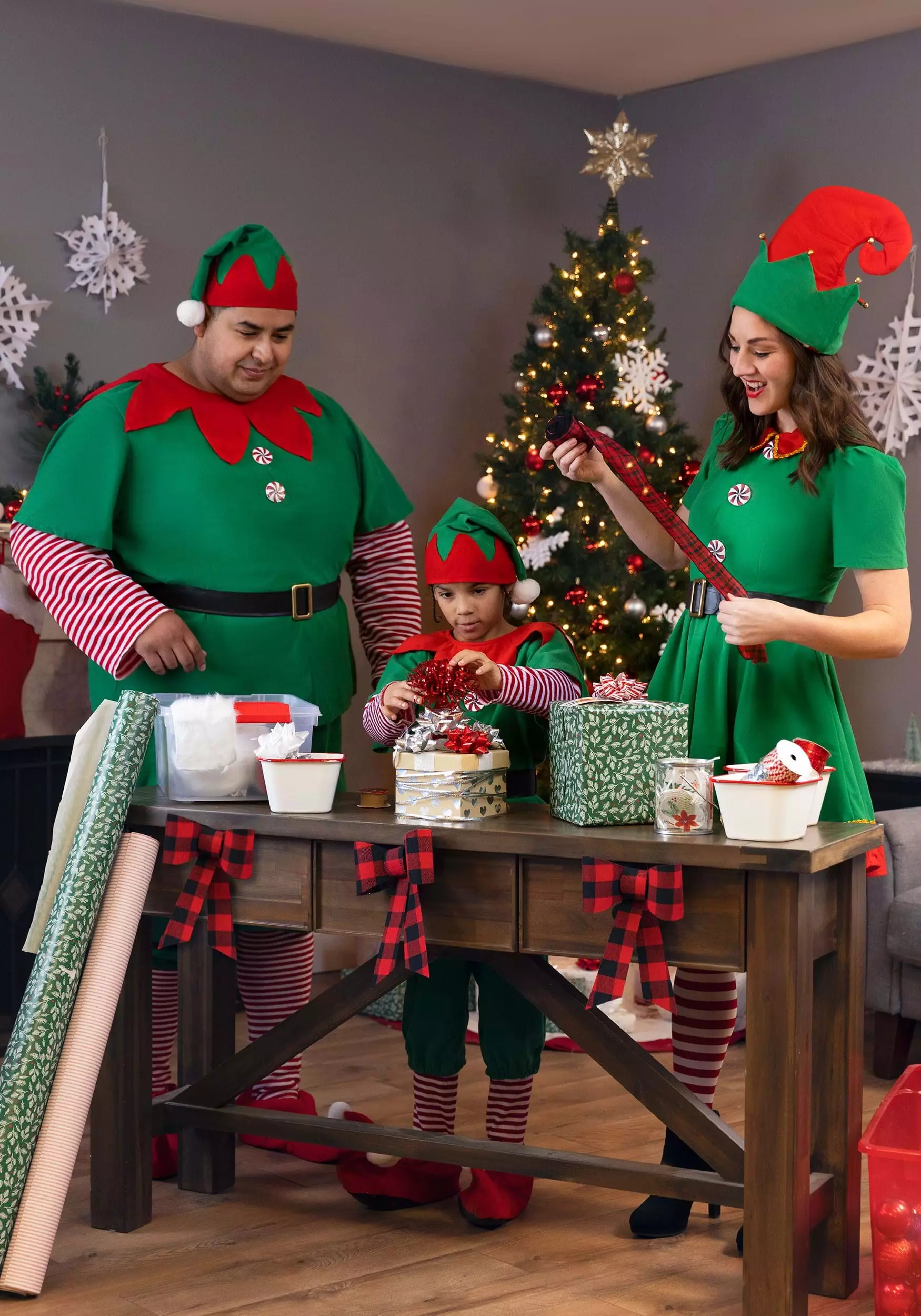 Fun Costumes Plus Size Holiday Elf Costume 3 Fun Costumes Plus Size Holiday Elf Costume - Image 3