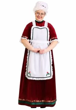 Fun Costumes Plus Size Mrs. Claus Holiday Costume