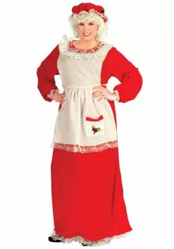 Fun World Womens Plus Size Mrs Claus Costume